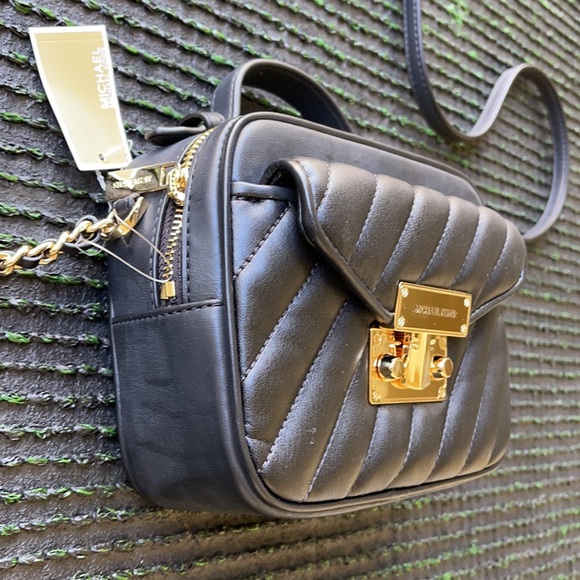 Michael Kors Small Rose Top Handle Leather Satchel - Picture 2 of 16